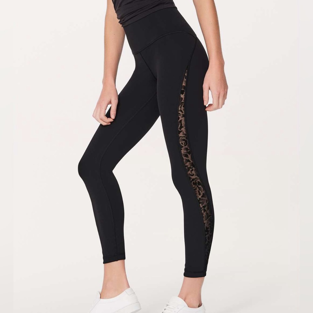 Floral Mesh Leggings